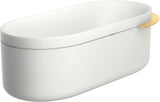 AXOR Suite Badewanne 1900 x 850 mm freistehend oval – SolidSurface, matt, 2 Personen