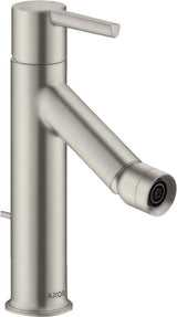 AXOR STARCK Einhebel-Bidetmischer DN 15 von Hansgrohe – mit Zugstangen-Ablaufgarnitur, chrom