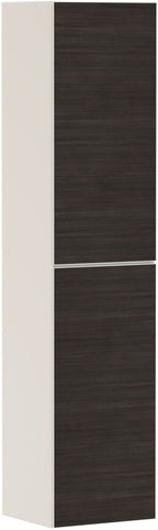 eiche dunkel / Lack / beige