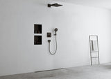 HANSGROHE RainDrain Match Duschrinne 600 mm mattschwarz höhenverstellbar