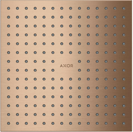 AXOR Kopfbrause 250/250 1jet Decke Unterputz Chrom – PowderRain Strahl