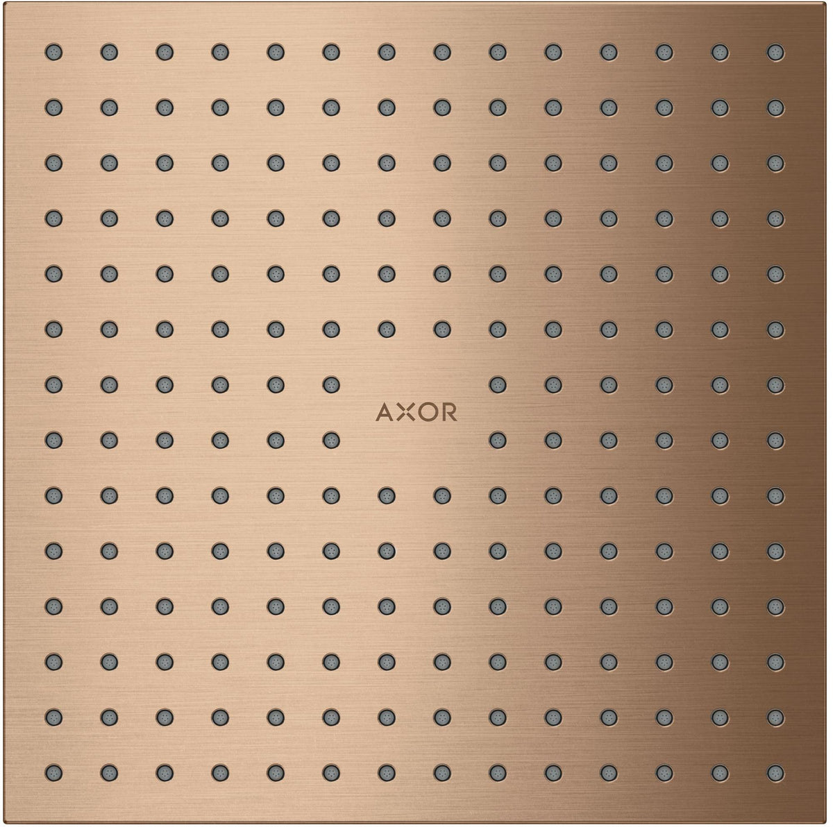 AXOR Kopfbrause 250/250 2jet Decke Unterputz Chrom – PowderRain Strahltechnologie