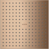 AXOR Kopfbrause 250/250 2jet Decke Unterputz Chrom – PowderRain Strahltechnologie