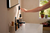 HANSGROHE Xarita Lite Q Wandspiegel 500 mm mit seitlicher LED-Beleuchtung, mattschwarz