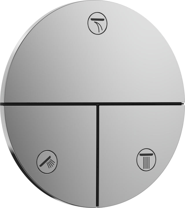 HANSGROHE ShowerSelect Comfort S Absperrventil Unterputz Chrom für 3 Verbraucher