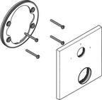 AXOR / Nein / Rosette Axor Massaud Thermostat mit Absperr-/Umstellventil chr beschriftet