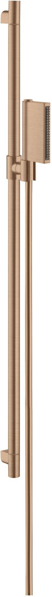 AXOR One Brauseset 2jet Chrom mit Handbrause, Brausestange und Brauseschlauch
