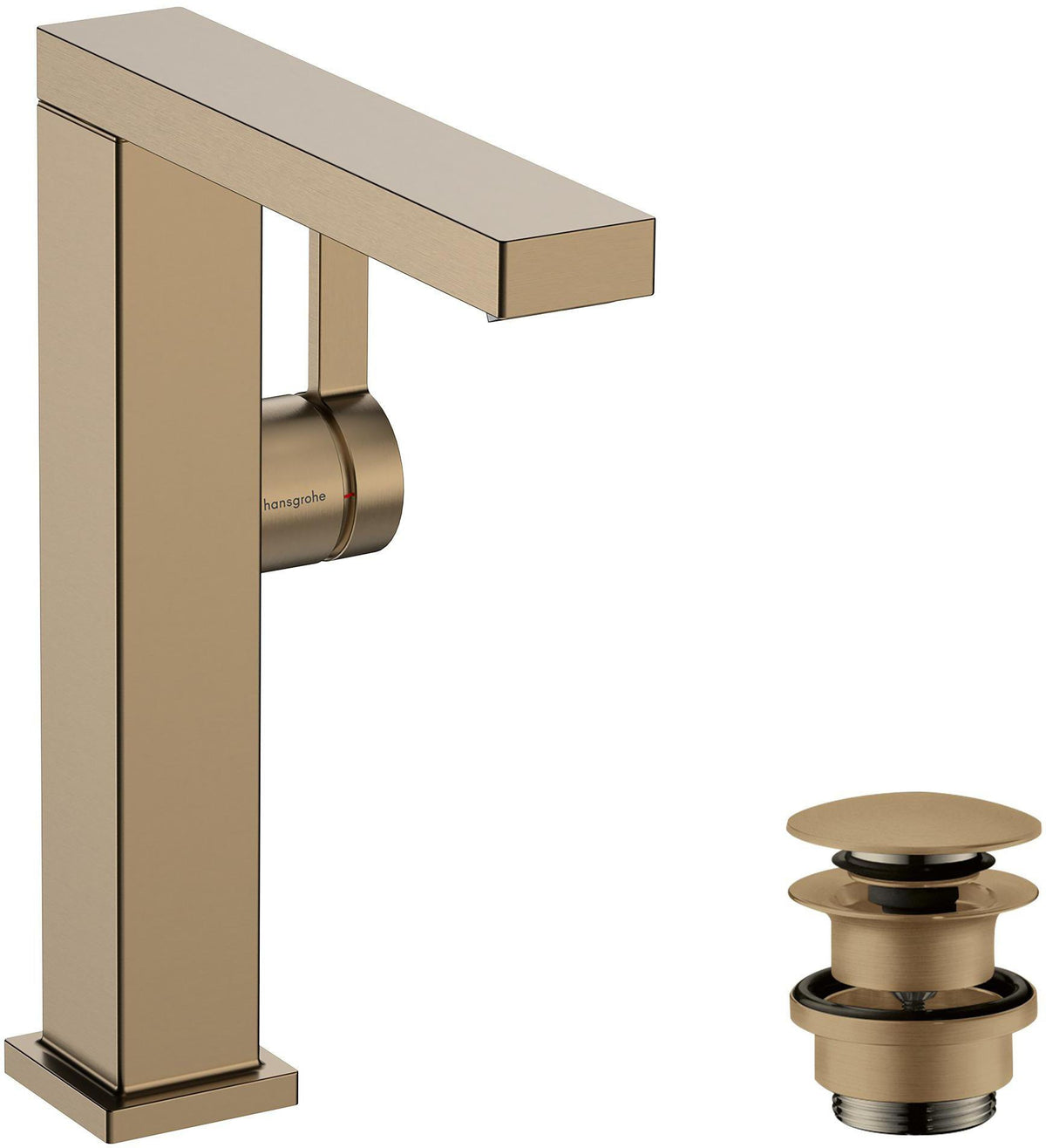 HANSGROHE Tecturis E Waschtisch-Einhebelmischer mit ComfortZone 210 und CoolStart in Chrom