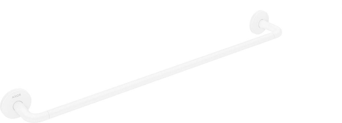 AXOR Universal Circular Badetuchhalter 600 mm mattweiß von Hansgrohe – Wandmontage, verdeckte Befestigung