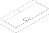 HANSGROHE Aufsatzwaschtisch Xevolos E 1000x480 mm weiß mit SmartClean
