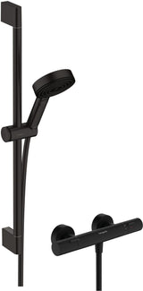 AXOR Pulsify Select S 3 Jet Brausesystem mit Ecostat Fine Thermostat – Chrom