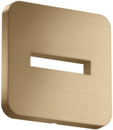 AXOR Rosette softsquare für ShowerSolution Duschsysteme in Chrom – Hansgrohe Ersatzteil