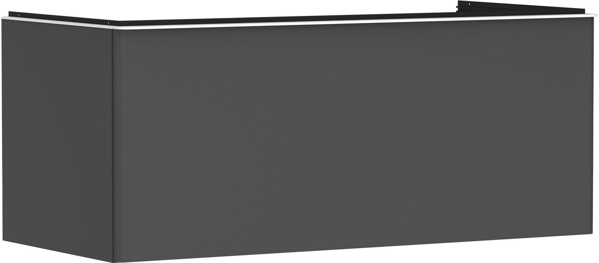 HANSGROHE Waschtischunterschrank Xelu Q 1180 mm weiß hochglanz mit SoftClose und Inneneinteilung