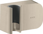 brushed nickel / Metall / Brausehalter