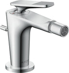 Einhebel-Bidetmischer AXOR Citterio C Ausaldung 113mm, Cubic cut chrom