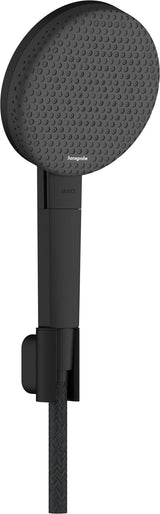 HANSGROHE Raindance Alive Select S Brausehalterset 125 mm 3jet EcoSmart mit Textilschlauch 1600 mm