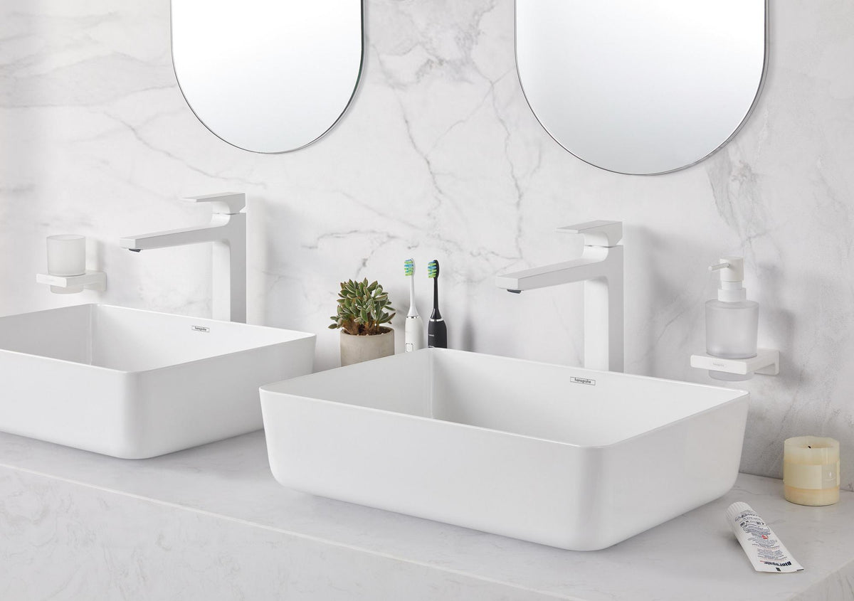 HANSGROHE Metropol Einhebel-Waschtischmischer 260 mit Push-Open Ablaufgarnitur, chrom