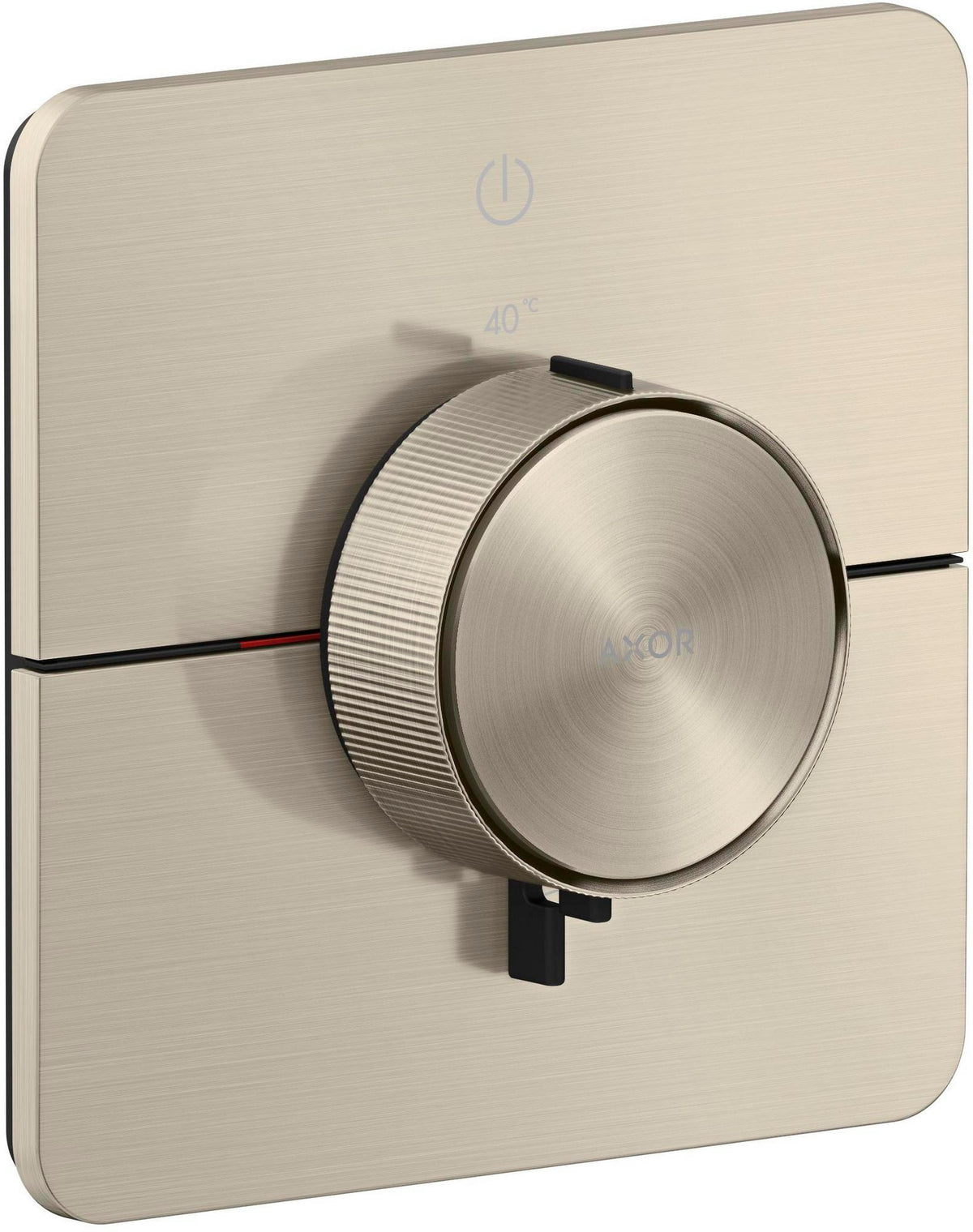AXOR ShowerSelect ID Thermostat Unterputz softsquare 1 Verbraucher Chrom – präzise Temperatursteuerung