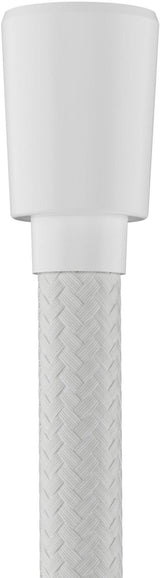 HANSGROHE Designflex Textilbrauseschlauch 200 cm Chrom – drehwirbelfest & recycelt
