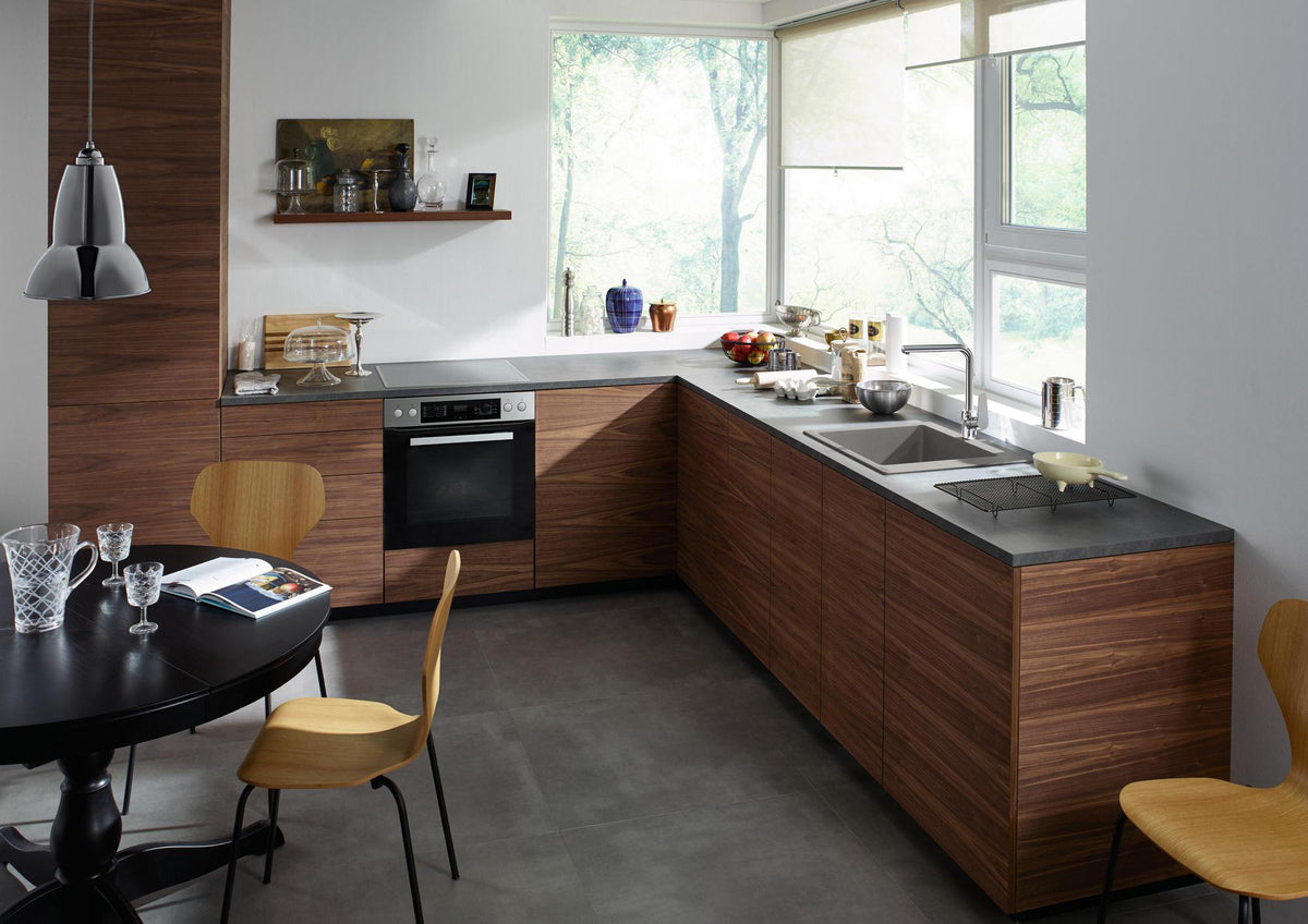HANSGROHE Einbauspüle S51 450 SilicaTec graphitschwarz 1 Becken 60 cm Unterschrank