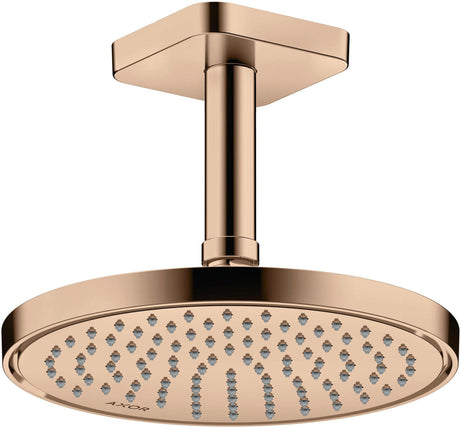 AXOR Kopfbrause 220 1jet EcoSmart Chrom – 220 mm Rain-Duschkopf für Wand- und Deckenmontage