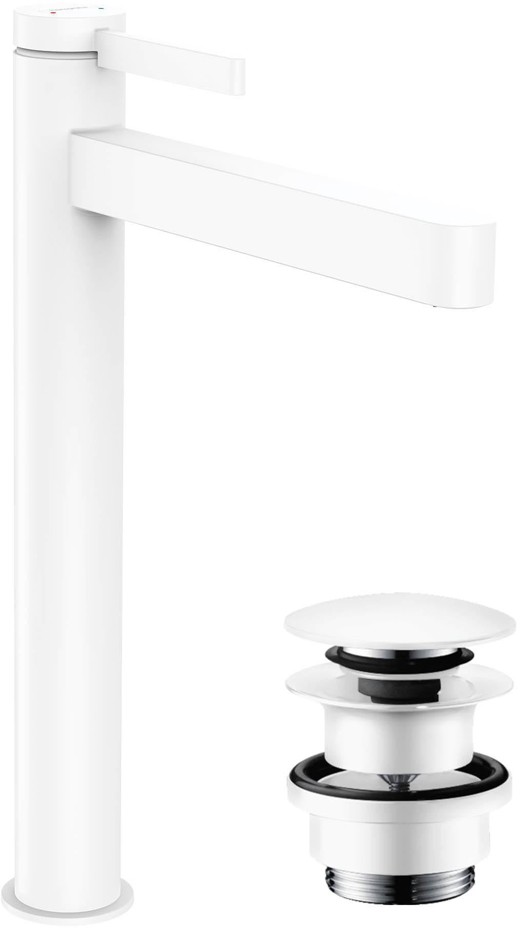HANSGROHE Finoris 260 Einhebel-Waschtischmischer mit Push-Open Ablaufgarnitur, chrom