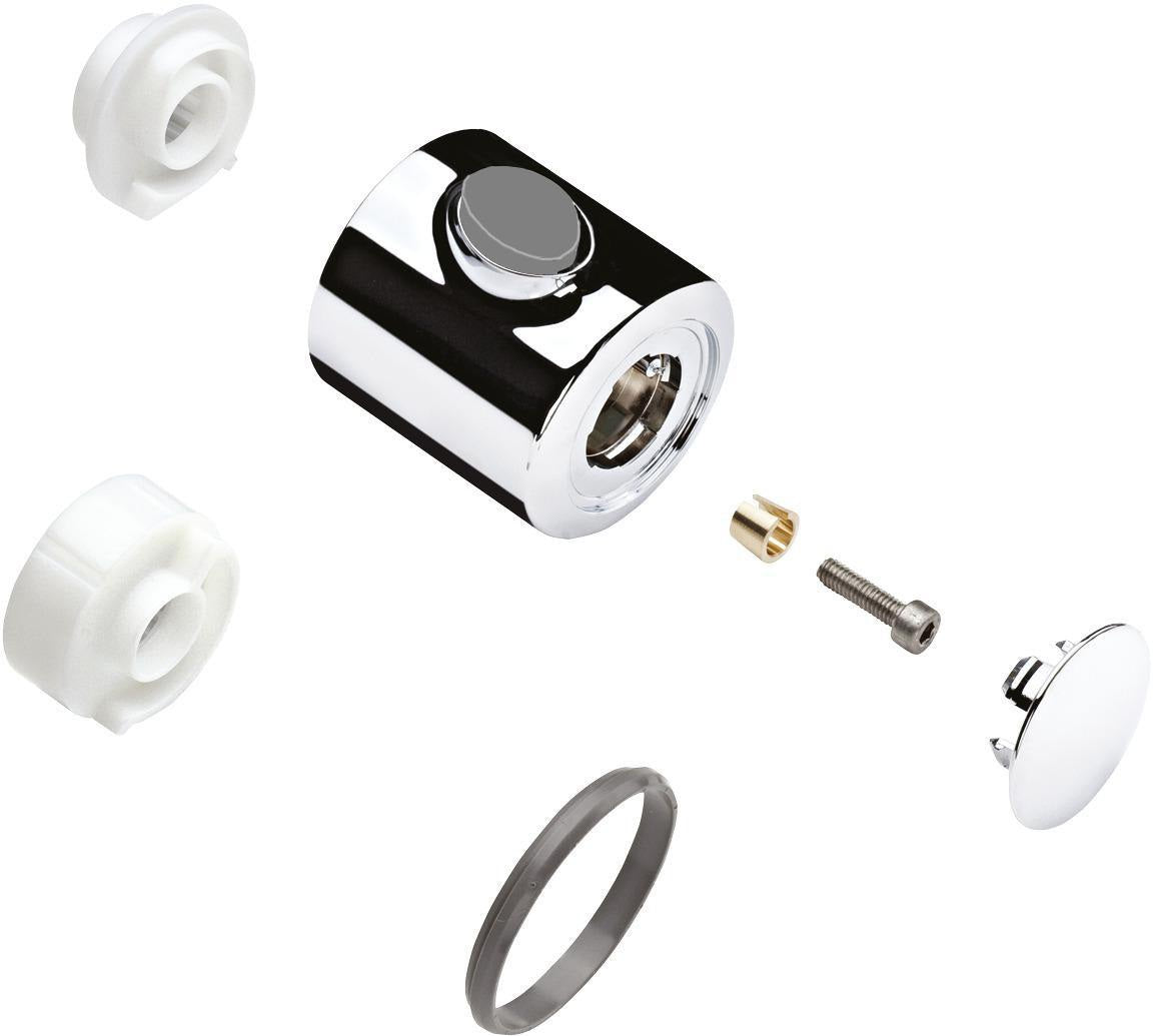 AXOR Griff Axor Steel 2 WT-Armatur Wd-Mo 2l von Hansgrohe – Hochwertiger Ersatzgriff