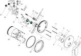 HANSGROHE Rebris S Fertigmontageset Wannenmischer Unterputz Chrom – 2 Verbraucher, Thermostat