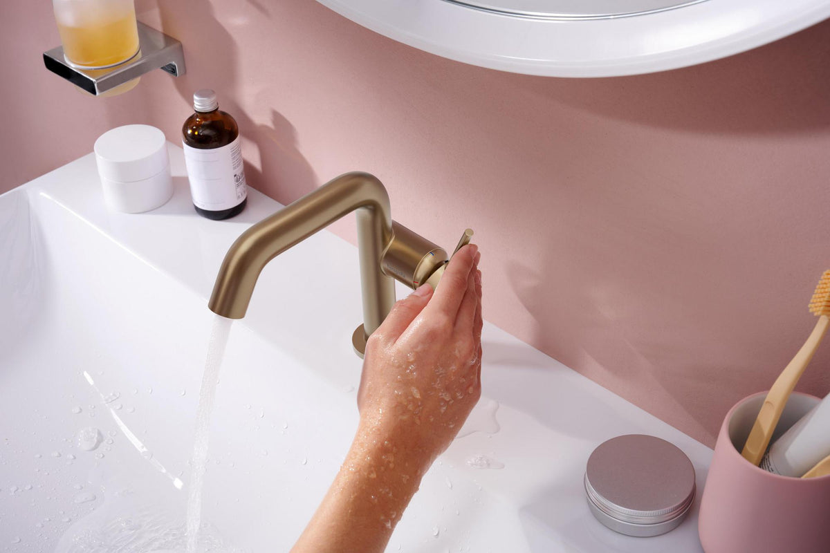 HANSGROHE Tecturis S Einhebel-Waschtischmischer mit CoolStart und 4 l/min