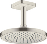 AXOR Kopfbrause 220 1jet EcoSmart Chrom – 220 mm Rain-Duschkopf für Wand- und Deckenmontage