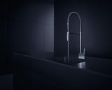 AXOR STARCK Küchenmischer Semi-Pro DN 15 chrom – ComfortZone 240, 360° Schwenkbereich
