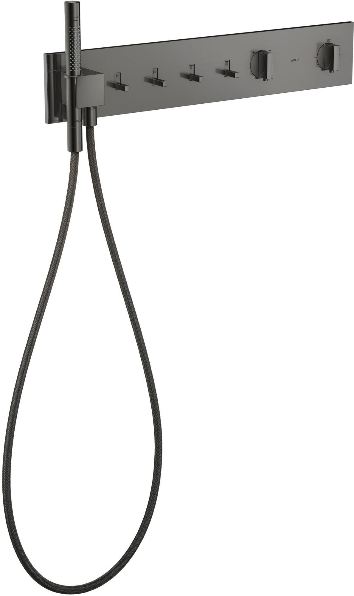 AXOR ShowerComposition Thermostatmodul 610/110 mit 4 Verbrauchern – Chrom