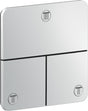 AXOR ShowerSelect ID Fertigmontageset Unterputz softsquare 3 Verbraucher Chrom – Select-Tasten