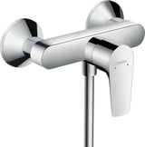 HANSGROHE Talis E Einhandhebelmischer Brause DN15 – Chrom, mit Temperaturbegrenzung