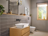 HANSGROHE Rebris E 2-Loch Einhebel-Waschtischmischer Unterputz, chrom, Wandmontage