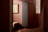 HANSGROHE Hochschrank Xevolos E 1160 mm mit PushOpen, Eiche dunkel/Weiß, grifflos