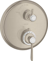 AXOR MONTREUX Thermostat Unterputz mit Abstellventil und Hebelgriff Chrom