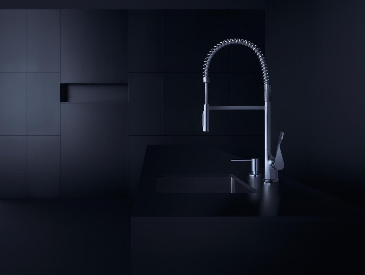 AXOR CITTERIO Spültisch-Einhandmischer DN 15 chrom – ComfortZone 230 & 360° Schwenkbereich