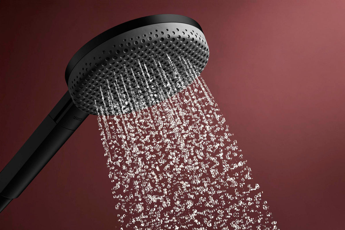 HANSGROHE Raindance Alive Select S 125 3jet Handbrause mit Select-Taste und QuickClean