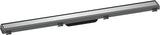 HANSGROHE RainDrain Match Duschrinne 600 mm mit höhenverstellbarem Rahmen, chrom
