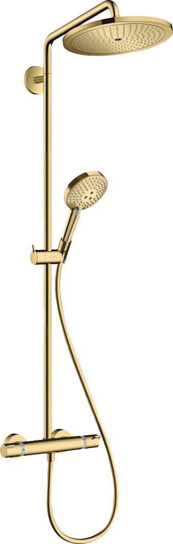 HANSGROHE Showerpipe Croma Select S 280 EcoSmart mit Raindance Handbrause – Bronze