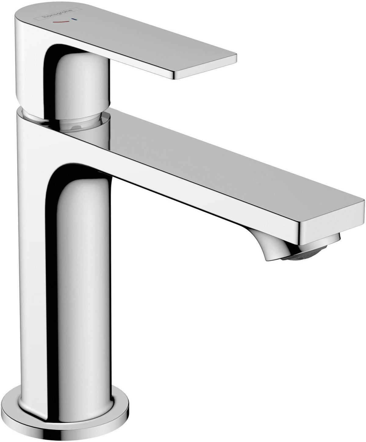 HANSGROHE Rebris E 110 Einhebel-Waschtischmischer CoolStart EcoSmart mit Zugstangen-Ablaufgarnitur chrom