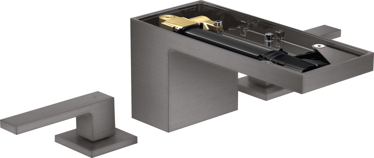 AXOR MYEDITION 3-Loch-Waschtischmischer 70 ohne Platte in polished gold optic – PowderRain