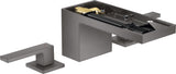 AXOR MYEDITION 3-Loch-Waschtischmischer 70 ohne Platte in polished gold optic – PowderRain
