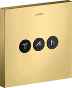 polished gold optic