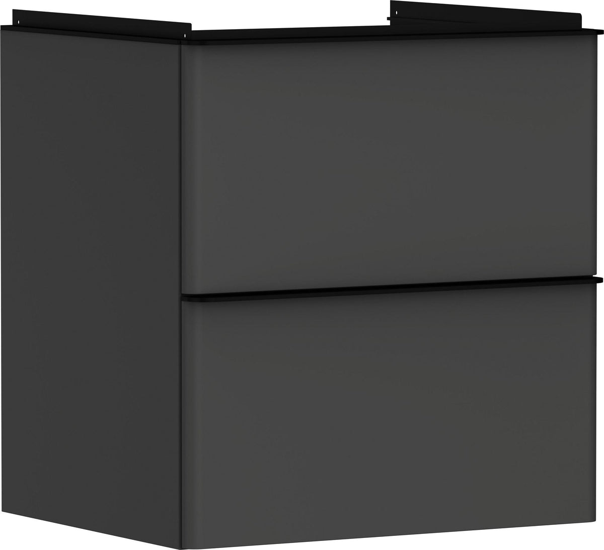 HANSGROHE Xelu Q Waschtischunterschrank 580 mm weiß hochglanz mit SoftClose
