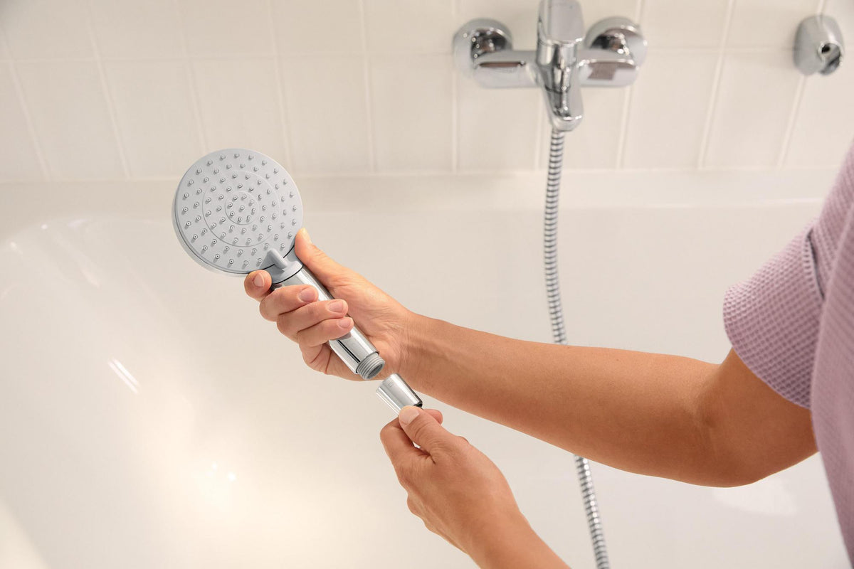 HANSGROHE HG Handbrause VERNIS Blend Vario Green chrom – 2 Strahlarten, QuickClean, 5,4 l/min