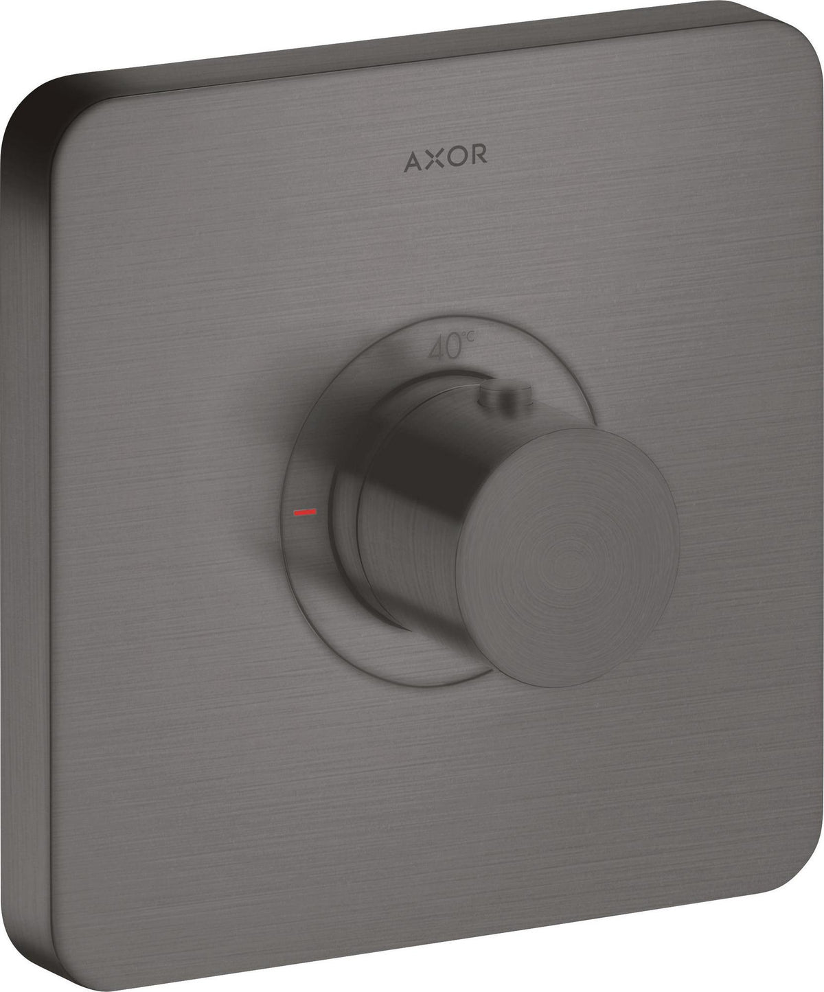 AXOR ShowerSelect Soft Thermostatbatterie Highflow Unterputz Chrom – quadratisch, 1 Verbraucher