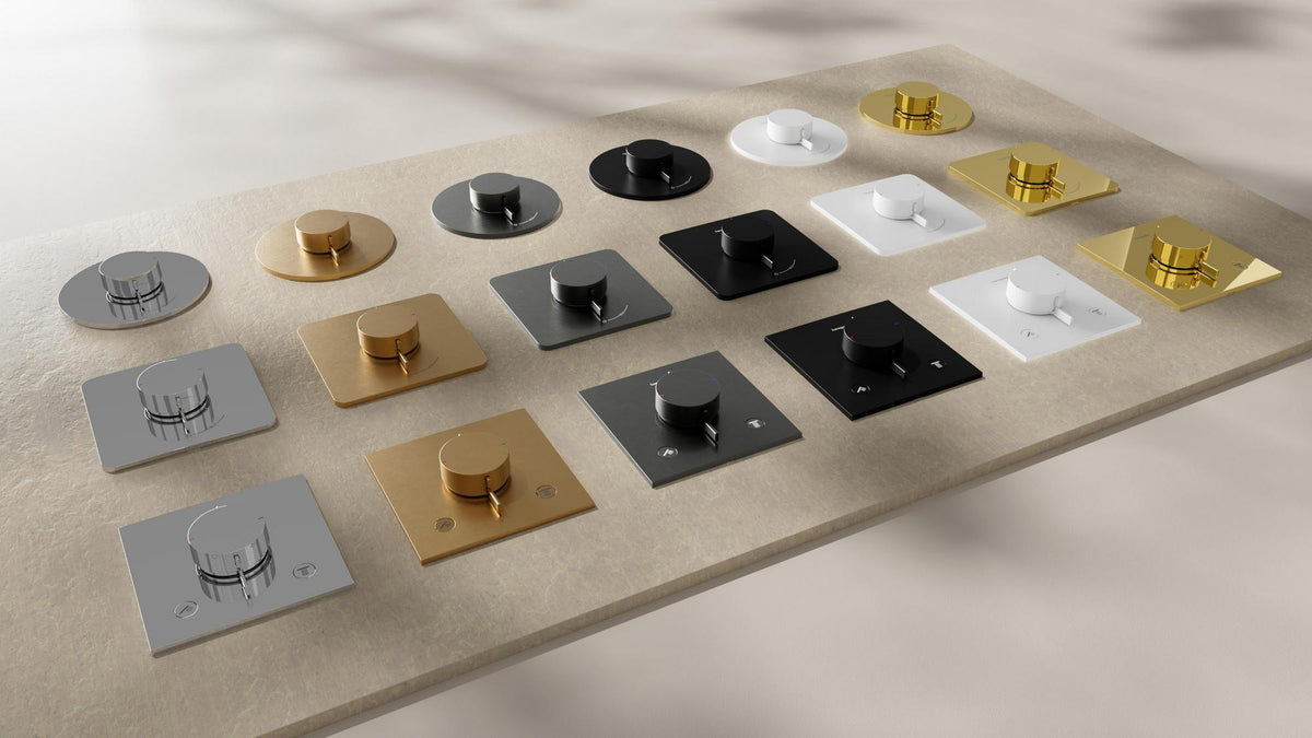 HANSGROHE Ecostat Comfort E Thermostat Fertigset für 2 Verbraucher – BBC, iBox universal 2