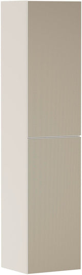 HANSGROHE Hochschrank Xevolos E 1160 mm mit PushOpen, Eiche dunkel/Weiß, grifflos